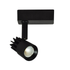 Nora Lighting Aiden LED Track Head - 10W - 3000K - 720 Lumens - 23º to 48º - Halo Adapter - Black - 120V