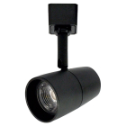 Nora Lighting MAC LED Track Head - 10W - 3500K - 700 Lumens - 20º to 40º - Halo Adapter - Black - 120V