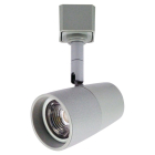 Nora Lighting MAC LED Track Head - 10W - 3000K - 700 Lumens - 20º to 40º - Halo Adapter - Silver - 120V