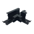 Nora Lighting Recessed Track Housing T-Connector - Black