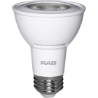RAB 7W LED PAR20 - Dimmable - 40º Beam Angle - 5000K - 550 Lumens - 120V