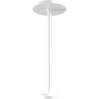 RAB PIVOT Track Light Pendant Mount Kit - Medium - White