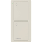 Lutron 2-Button Pico Smart Remote - Light Icons - Light Almond