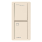 Lutron 2-Button Pico Smart Remote - Screen Icons and Text (