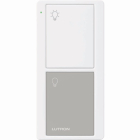 Lutron 2-Button Pico Smart Remote - Light Icons - White/Gray