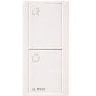 Lutron 2-Button Entry Scene Pico Smart Remote - Home/Away Icons - Snow
