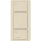 Lutron 3-Button Original Pico Smart Remote - Light Icons - Light Almond
