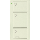 Lutron Original 3-Button Pico Smart Remote - Light Icons - Biscuit