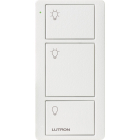 Lutron Original 3-Button Pico Smart Remote - Light Icons - Snow