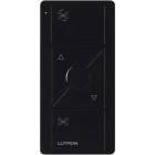 Lutron Pico Smart Remote for Fan Control - 3-Button Raise/Lower with Preset Button - Black