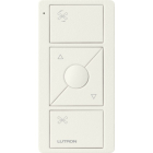 Lutron Pico Smart Remote for Fan Control - 3-Button Raise/Lower with Preset Button - Biscuit