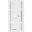 Lutron Pico Smart Remote for Fan Control - 3-Button Raise/Lower with Preset Button - Snow