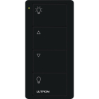 Lutron 4-Button Pico Smart Remote - Zone Control - Light Icons - Black
