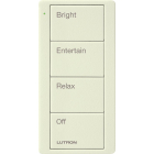 Lutron 4-Button Pico Smart Remote - Scene Keypad - Any Room Text Engraving - Biscuit