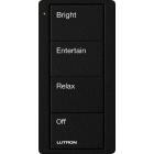 Lutron 4-Button Pico Smart Remote - Scene Keypad - Any Room Text Engraving - Midnight