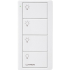 Lutron 4-Button Pico Smart Remote - Scene Control - Light Icons - Snow