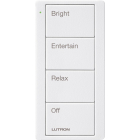 Lutron 4-Button Pico Smart Remote - Scene Keypad - Any Room Text Engraving - Snow