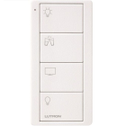 Lutron 4-Button Pico Smart Remote - Scene Keypad - Family Room Icons - Snow