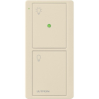Lutron Pico Wireless Control Keypad - 2-Button w/ Nightlight - Light Almond