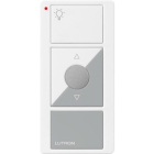 Lutron Original 3-Button Pico Smart Remote with Raise/Lower and Preset - Light Icons - White/Gray