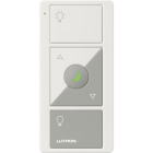 Lutron Pico Wireless Control Keypad - 3-Button w/ Raise/Lower and Nightlight - White / Gray
