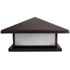 Westgate PML LED Large Pier Mount Light - 18W - CCT Selectable - 460 Lumens - 120V - Oil Rubbed Bronze