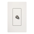 Lutron Claro Cable Jack - White