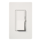 Lutron Diva Electronic Low-Voltage Single-Pole Dimmer - 300W Max - White