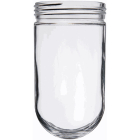 RAB Clear Round Bottom Globe - 200 Series