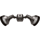 RAB Dual Head PAR Flood Kit - Bell Hood - 120V - Bronze