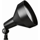 RAB 150W Max Bell Flood Light - PAR38 - 120V - Black