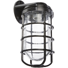 RAB 200W Max Wall Mount Vaporproof Light - Black - 120V