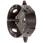 RAB Weatherproof Round Box - 1/2" Tap - Bronze - No Cover