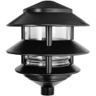 RAB 75W Max Three Tier Landscape Light - Black - 120V