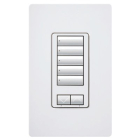 Lutron RadioRA 2 seeTouch CL Hybrid Keypad - 5 Button w/ Raise-Lower - Snow