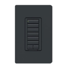 Lutron RadioRA 2 seeTouch CL Hybrid Keypad - 6 Button w/ Raise-Lower - Black