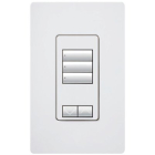 Lutron RadioRA 2 seeTouch Wall-Mount Designer Keypad - 3 Button w/ Raise-Lower - Snow