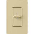 Lutron Skylark Slide-to-Off 3-Speed Fan Control - Single-Pole - Ivory
