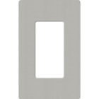 Lutron Claro Screwless Designer Wallplate - 1 Gang - Pebble