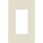 Lutron Claro Screwless Designer Wallplate - 1 Gang - Pumice