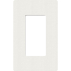 Lutron Claro Screwless Designer Wallplate - 1 Gang - Architectural White