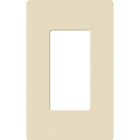 Lutron Claro Screwless Designer Wallplate - 1 Gang - Sand