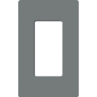 Lutron Claro Screwless Designer Wallplate - 1 Gang - Slate