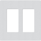 Lutron Claro Screwless Designer Wallplate - 2 Gang - Mist