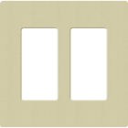 Lutron Claro Screwless Designer Wallplate - 2 Gang - Sage