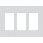 Lutron Claro Screwless Designer Wallplate - 3 Gang - Mist