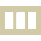 Lutron Claro Screwless Designer Wallplate - 3 Gang - Sage