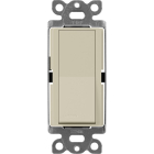 Lutron Claro 3-Way Switch - 15A - Clay