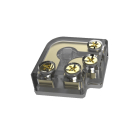 Tape to Tape 90° L-shape Screw Connector for Lotus LED Tape Light