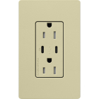 Lutron Claro 15A Tamper-Resistant USB Type C Duplex Receptacle - Sage